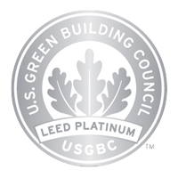 LEED CS Platinum certified