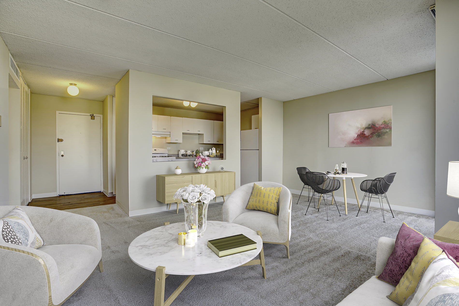 Interior of an apartment