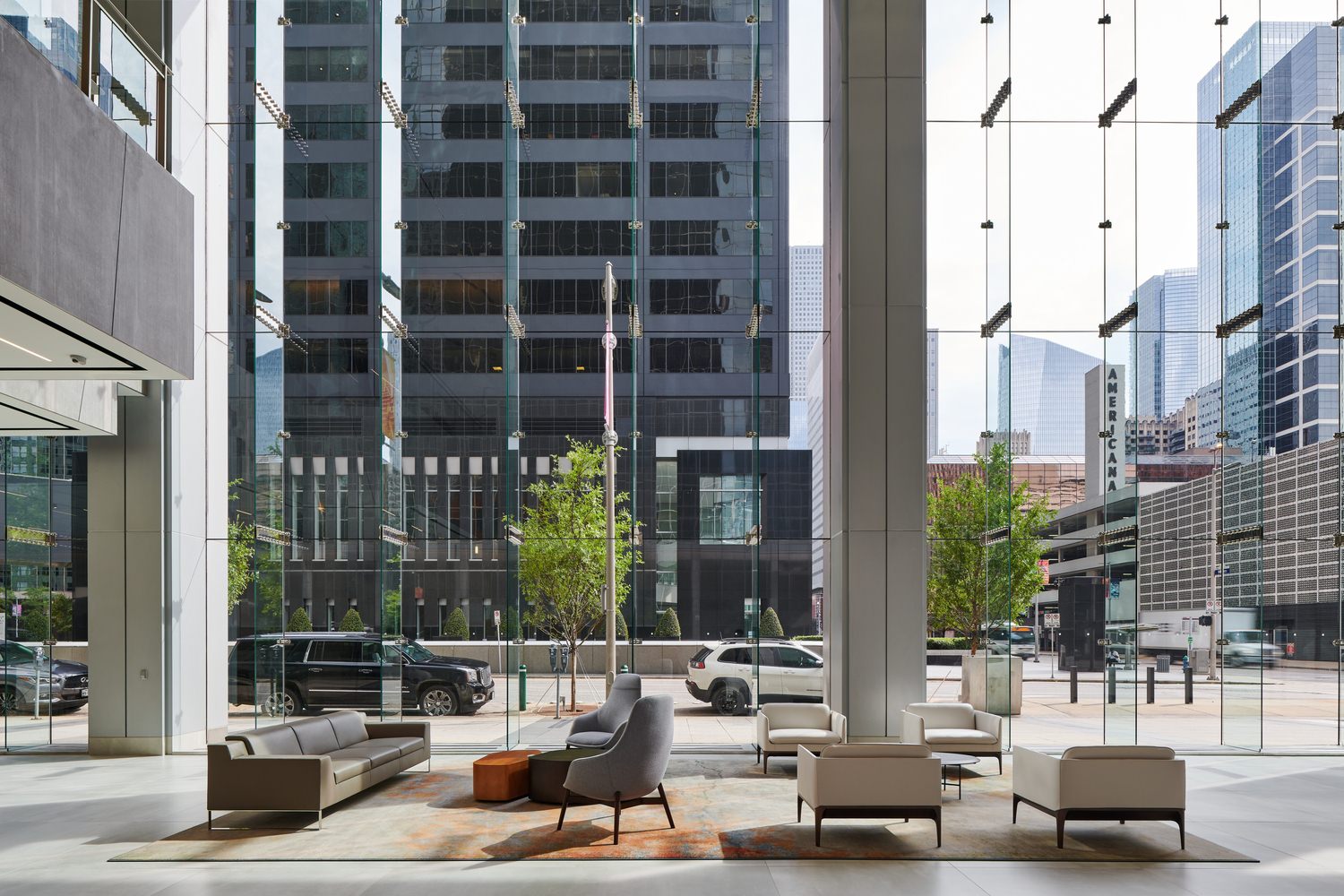Streets are like outdoor rooms shaped by multiple planes: the ground plane at the bottom, the buildings and the roadbed edges