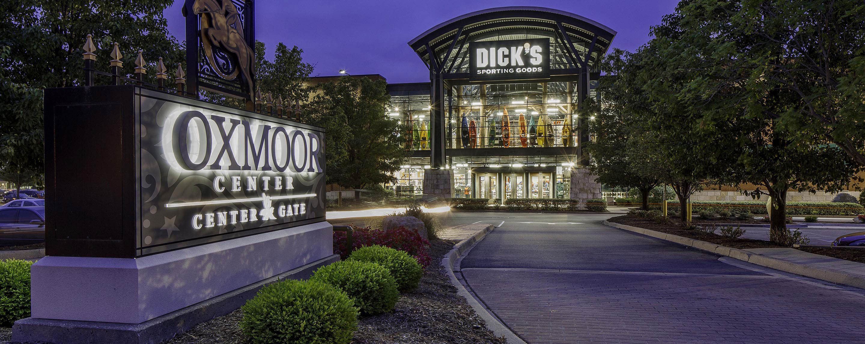 Dick's Sporting Goods retail store entrance at Oxmoor shopping center in Louisville